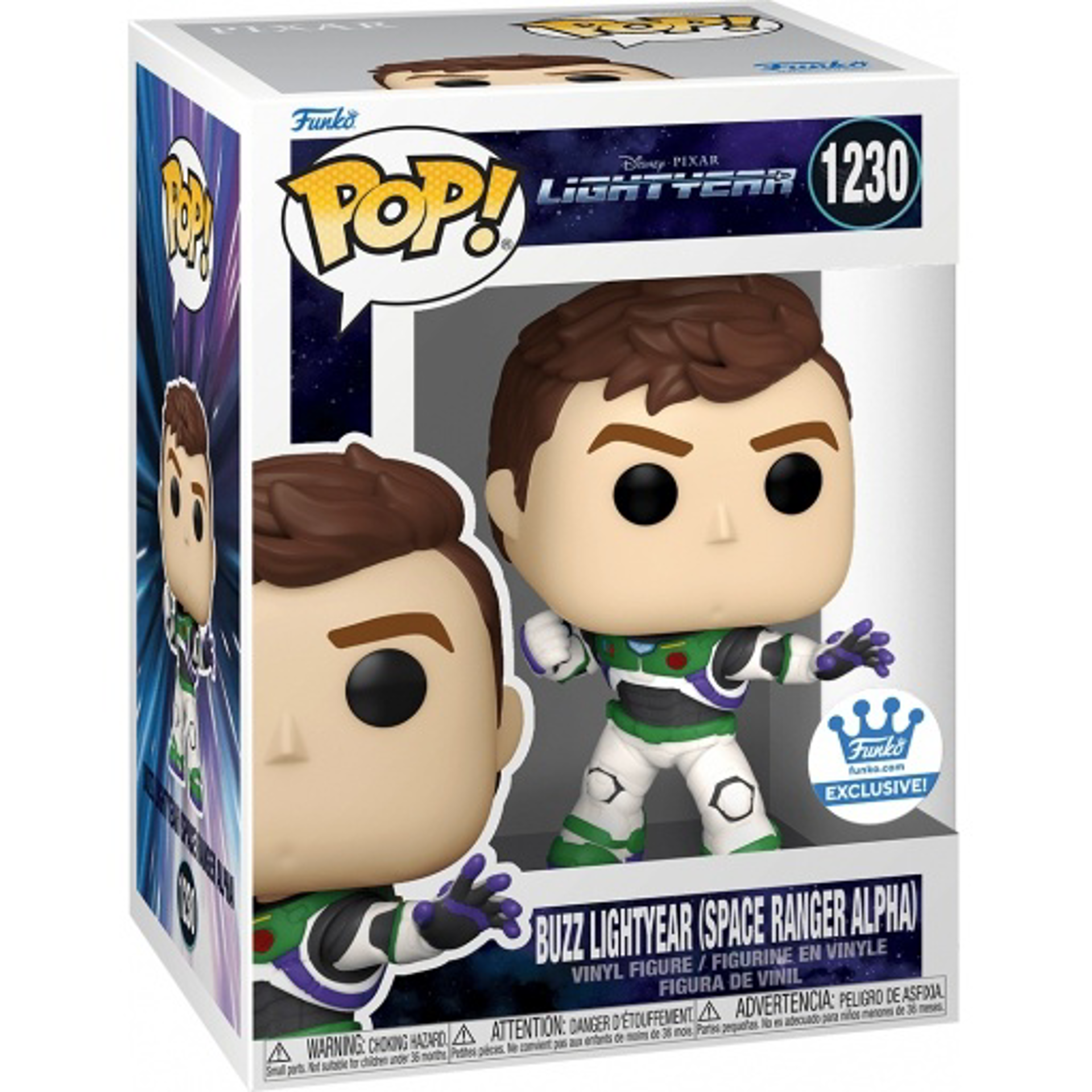 Funko Pop! Disney: Lightyear - Buzz Lightyear (Space Ranger Alpha) (Special Edition) - flash vidéo