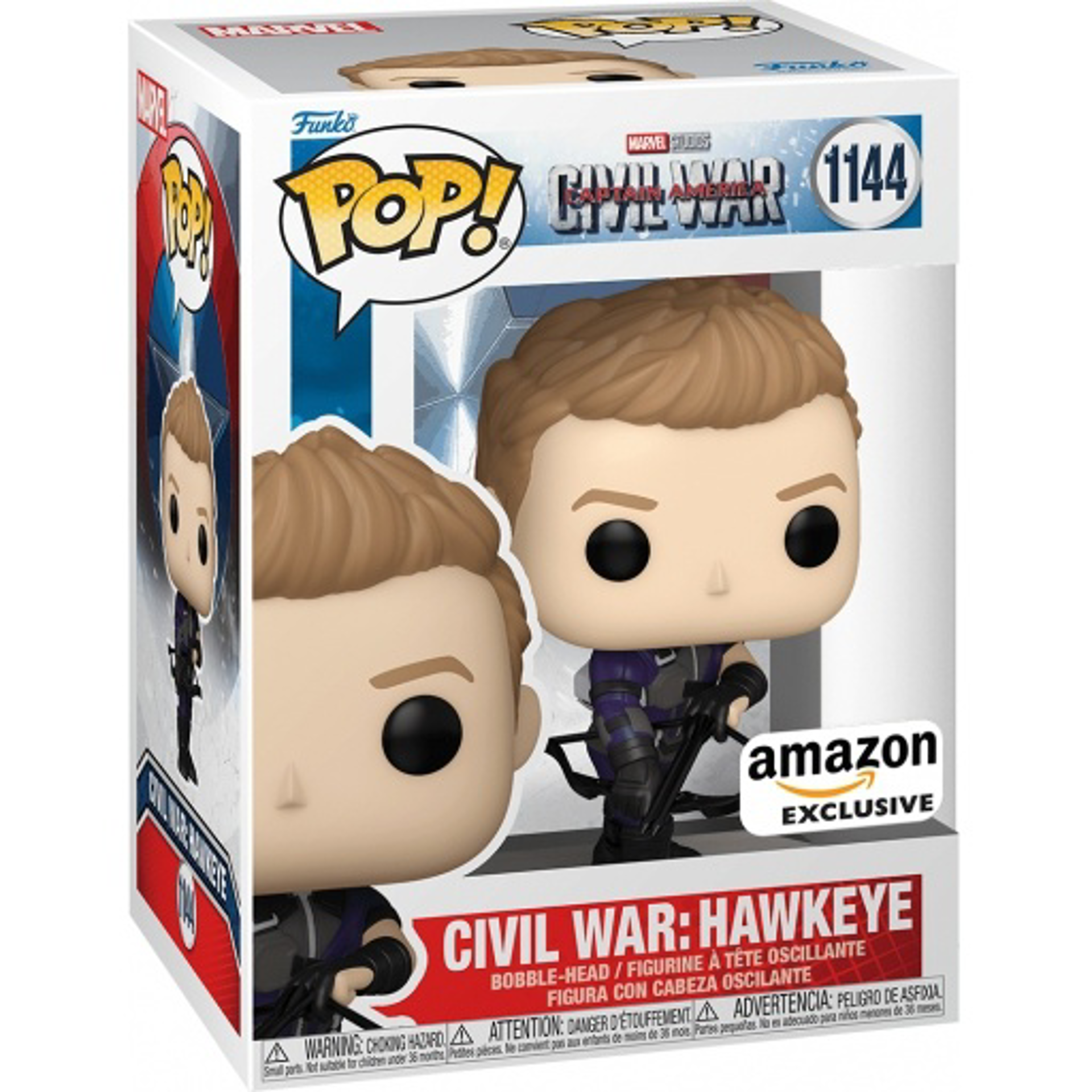 Funko Pop! Marvel: Captain America: Civil War - Hawkeye (Special Edition) - flash vidéo