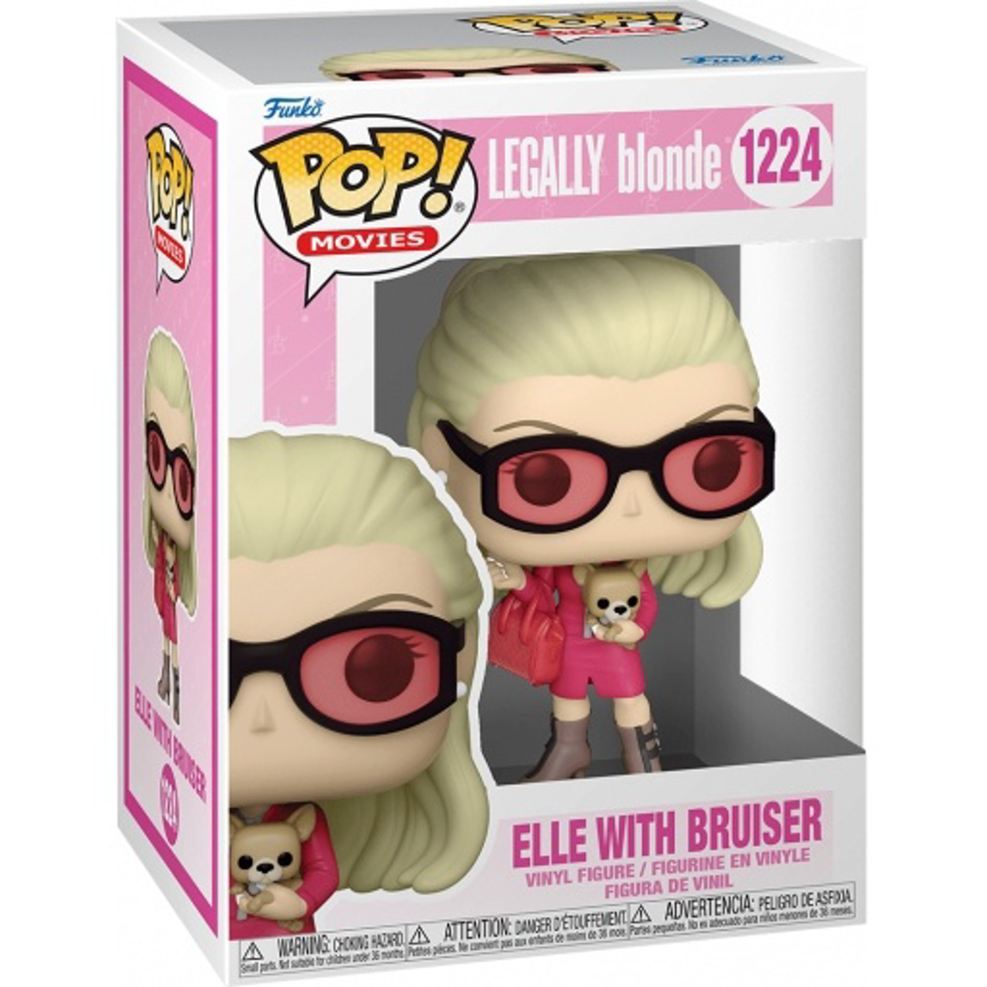 Funko Pop! Movies: Legally Blonde - Elle with Bruiser - flash vidéo