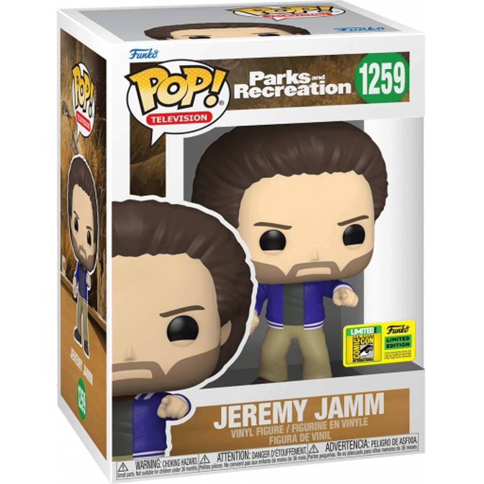 Funko Pop! Television: Parks and Recreation - Jeremy Jamm (Summer Convention Limited Edition) - flash vidéo