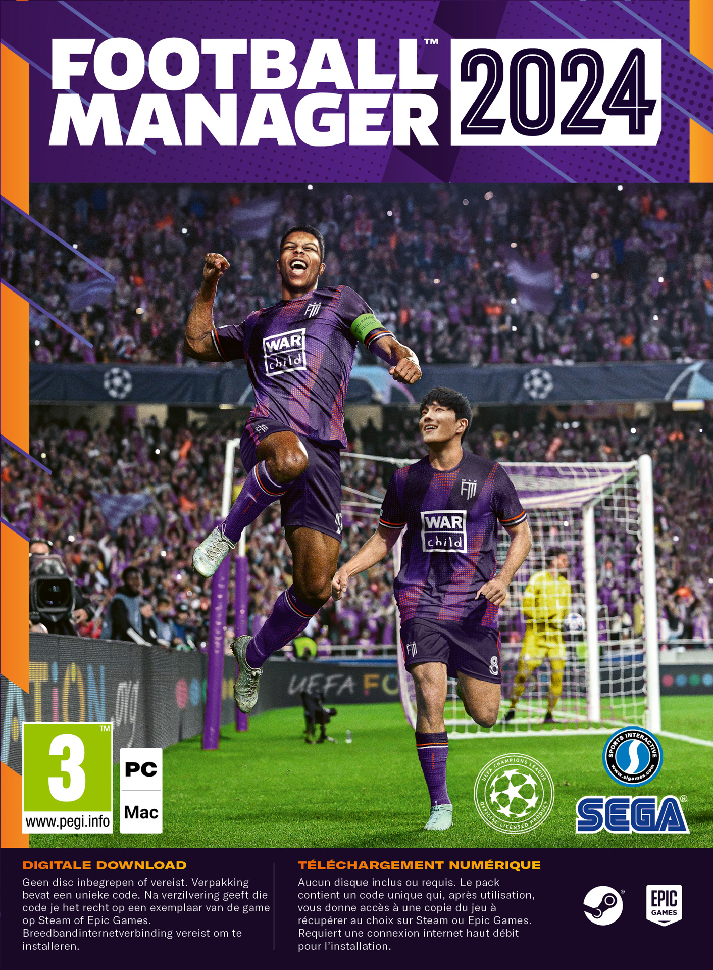 Football Manager 2024 (Code-in-a-box) - flash vidéo