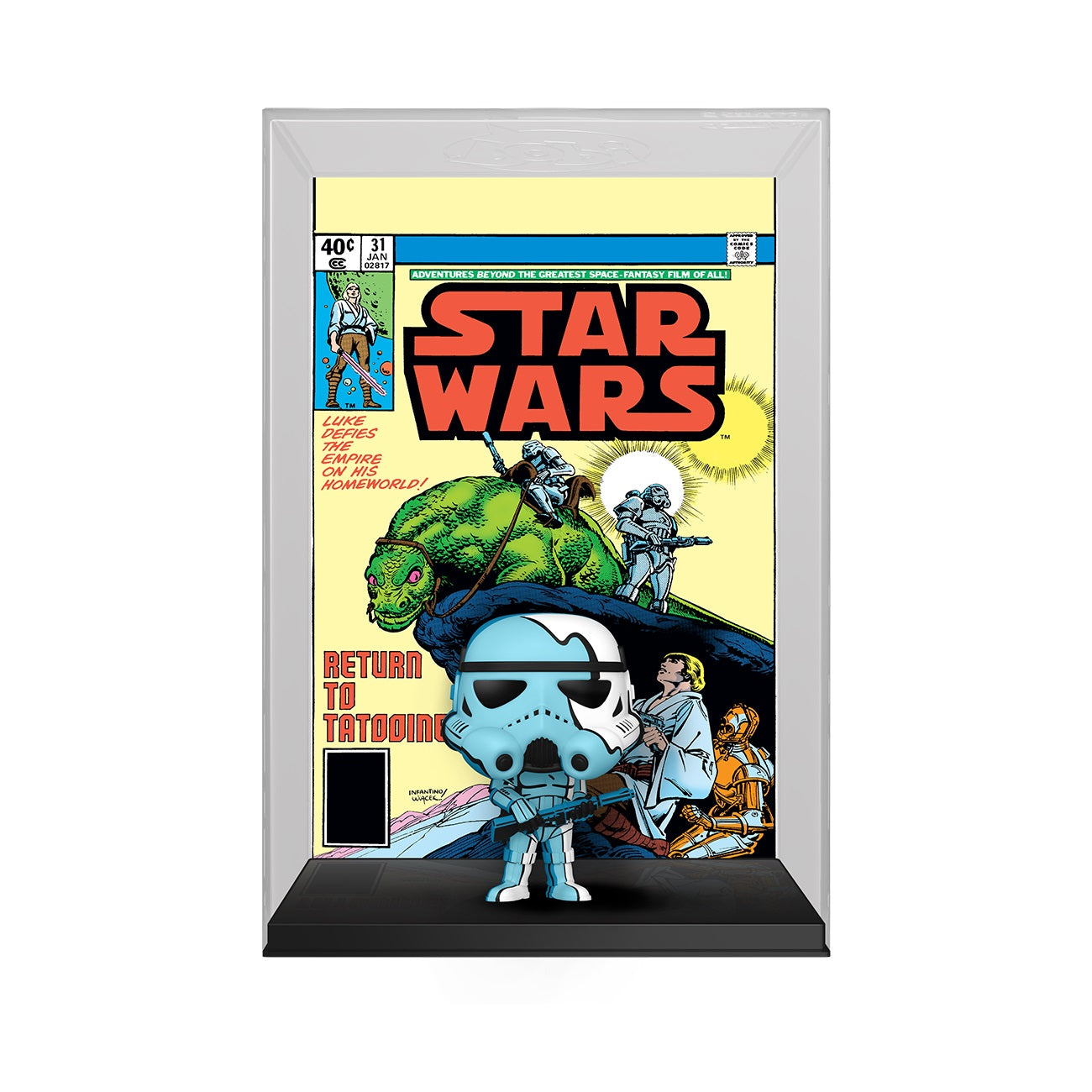 Funko Pop! Comic Cover: Star Wars - Sandtrooper (1977) #31 - flash vidéo