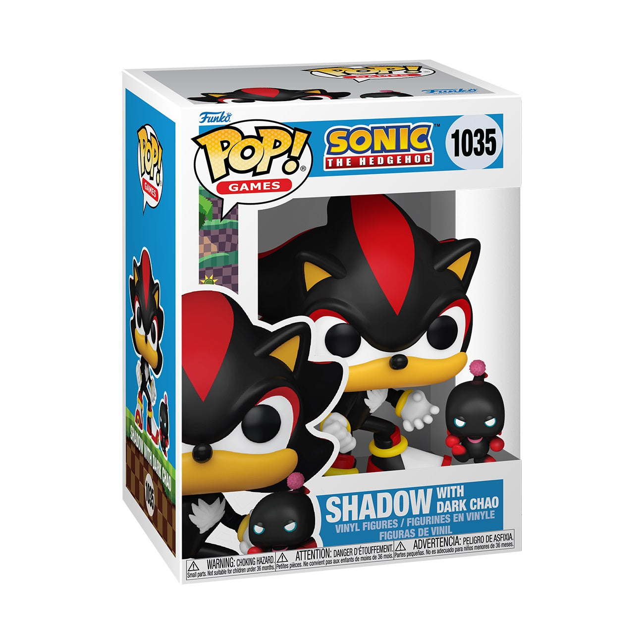 Funko Pop! Games: Sonic The Hedgehog - Shadow with Dark Chao - flash vidéo