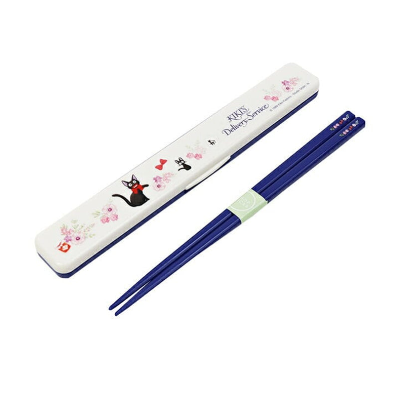 Ghibli - Kiki la petite sorcière - Coffret de baguettes Jiji Guirlande de fleurs 18cm