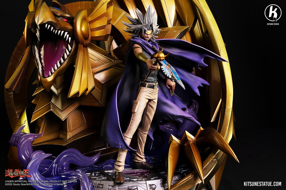 Kitsune - Legend Figure - Yu-Gi-Oh! - Marik et le Dragon ailé de Râ 1/7 Statue 46cm - flash vidéo