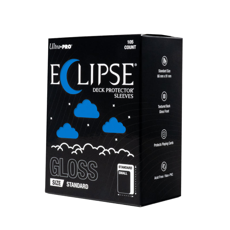 Ultra Pro - Pochettes de protection ECLIPSE standard brillantes - 105 pièces - Bleu pacifique