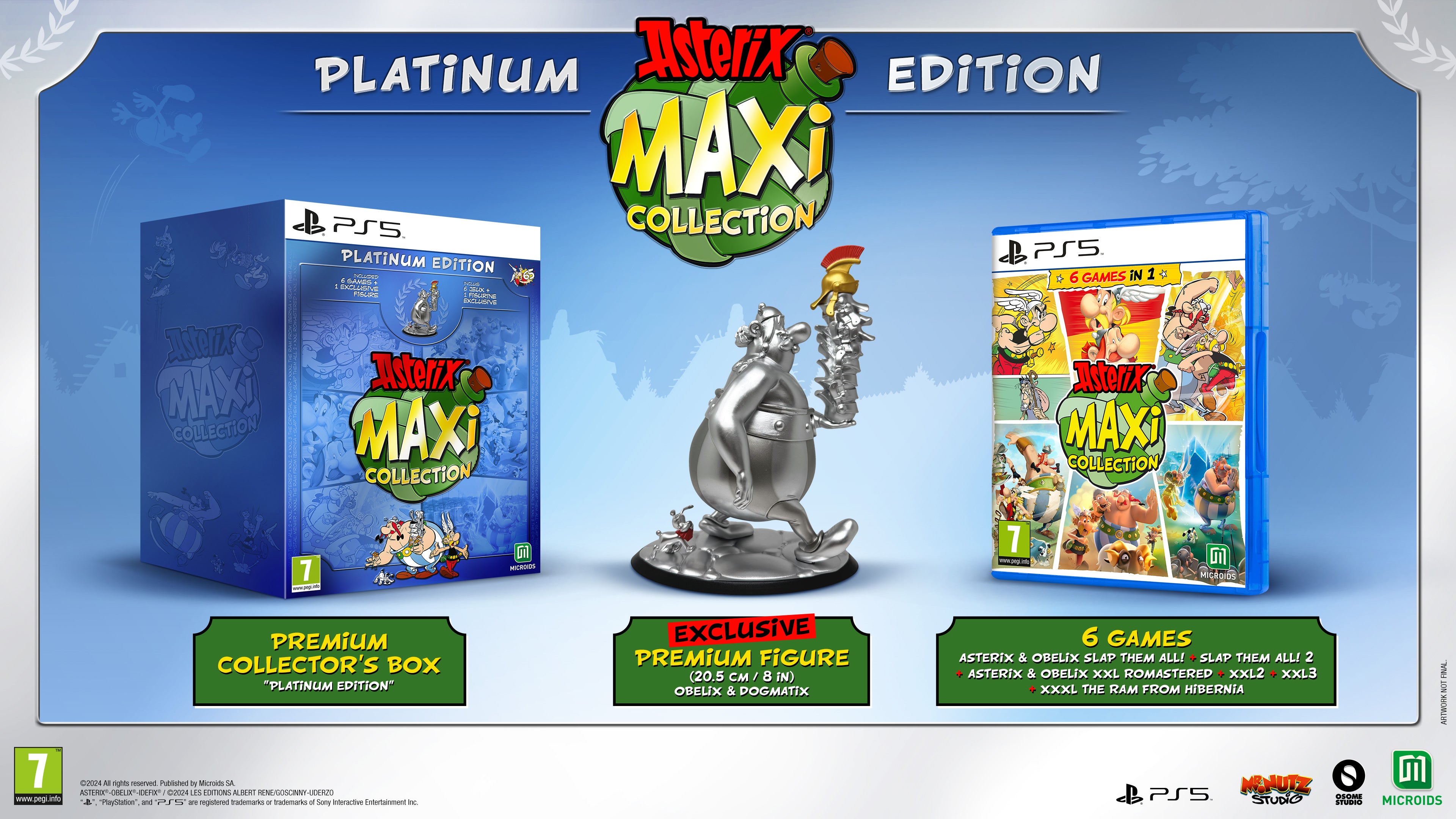 Astérix Maxi Collection - Platinum Edition - flash vidéo