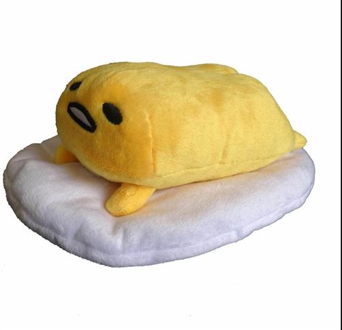 Gudetama - Peluche Gudetama Couché (Grand Modèle)