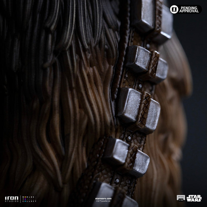 Iron Studios - Art Scale 1/10 - Star Wars: Episode VI - Le Retour du Jedi - Chewbacca et Tokkat Statue 22cm