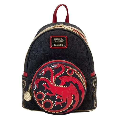 Loungefly: HBO - House of the Dragon - Targaryen Mini Backpack - flash vidéo