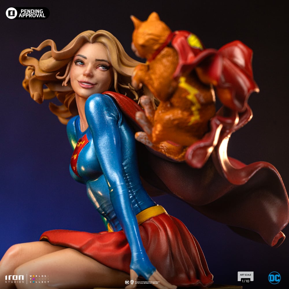 Iron Studios - Art Scale 1/10 - DC Comics Series 8 - Supergirl Statue 25cm - flash vidéo