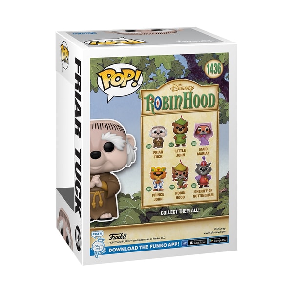 Funko Pop! Disney: Robin Hood - Friar Tuck - flash vidéo
