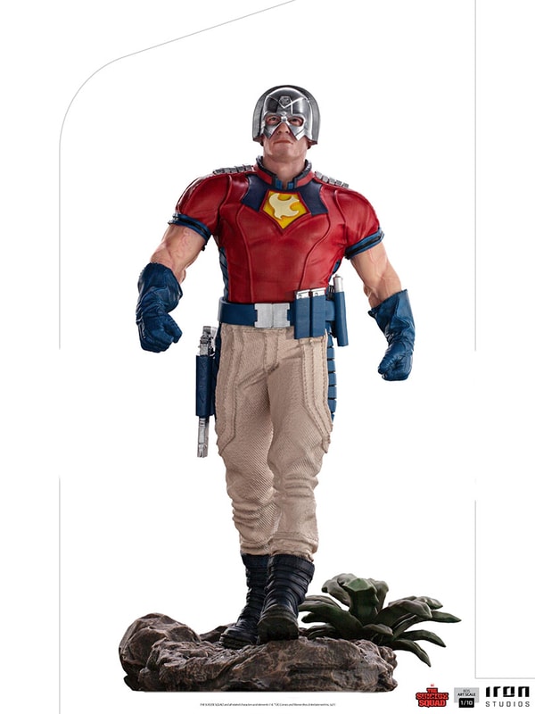 Iron Studios - BDS Arts Scale 1/10 - DC Comics - The Suicide Squad 2 - Peacemaker Statue 24cm - flash vidéo