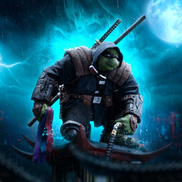 Iron Studios - Art Scale 1/20 - Teenage Mutant Ninja Turtles - The Last Ronin Statue 23cm - flash vidéo