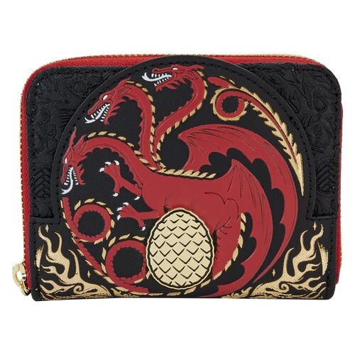 Loungefly: HBO - House of the Dragon - Targaryen Zip Around Wallet - flash vidéo