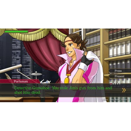 Ace Attorney Investigations Collection - flash vidéo