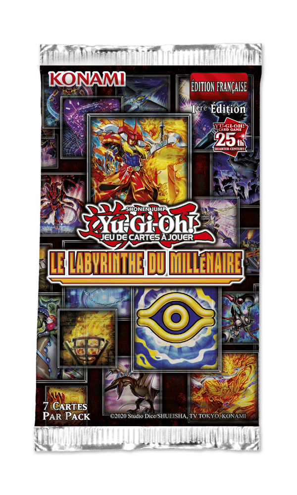 Yu-Gi-Oh! JCC - Pack de Booster Le Labyrinthe du Millénaire - flash vidéo