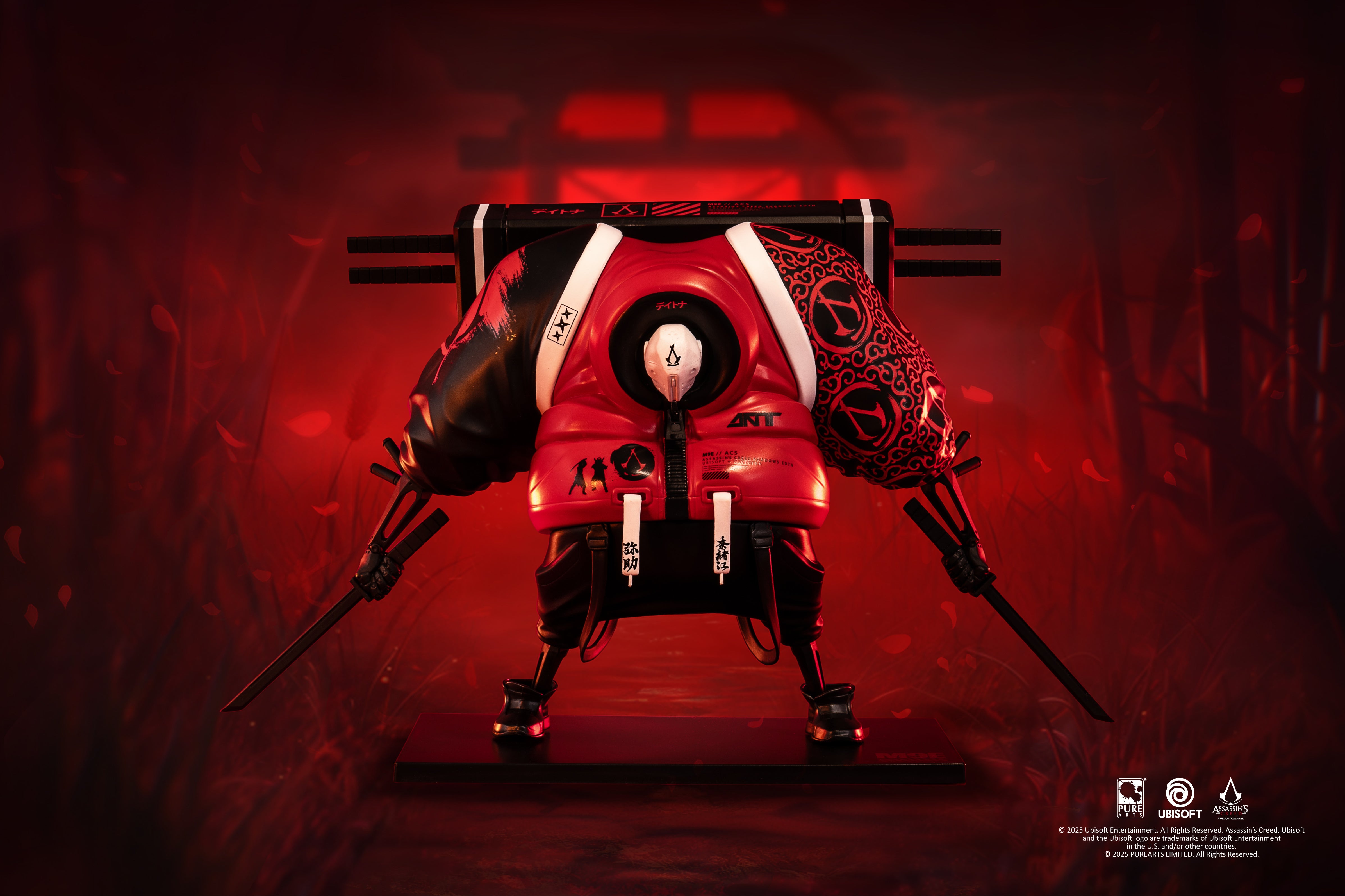 PureArts - 1:12 Vinyl Art Toy - Assassin's Creed Shadows - Master 9 Eyes Statue 15cm