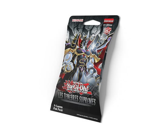 Yu-Gi-Oh! JCC - Pack de Booster Les Ténèbres Suprêmes (Blister cartonné) - flash vidéo