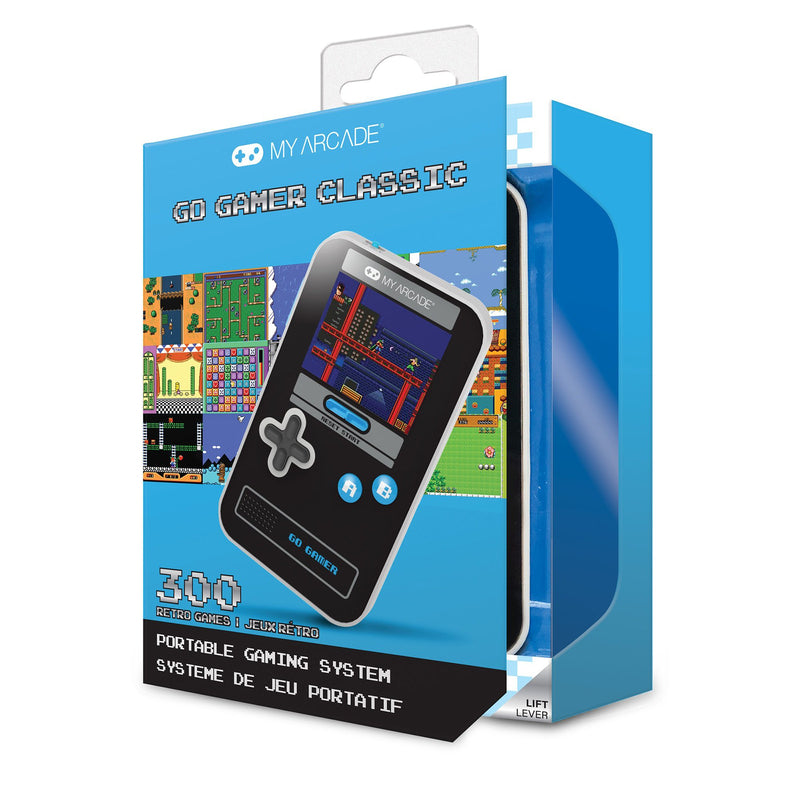 My Arcade - Go Gamer Classic Noir Bleu (300 jeux en 1)