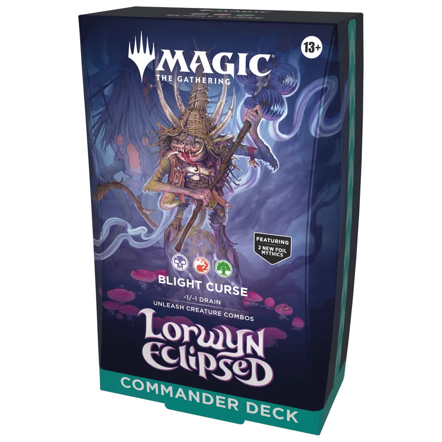 Magic: The Gathering - Lorwyn Eclipsed Commander Decks Assortment (4 Commander Deck)