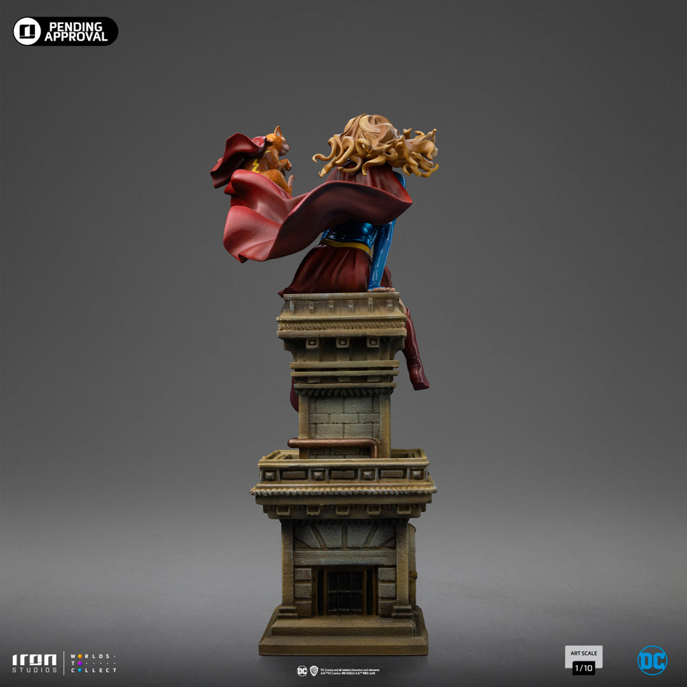 Iron Studios - Art Scale 1/10 - DC Comics Series 8 - Supergirl Statue 25cm - flash vidéo