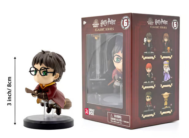 YuMe Hero Box Classic Series - Display de figurines Harry Potter 8cm (12 unités)