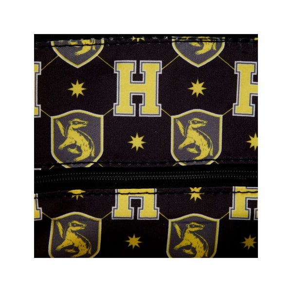Loungefly: Wizarding World - Harry Potter - Hufflepuff "Varsity" Plaid Crossbody Bag - flash vidéo
