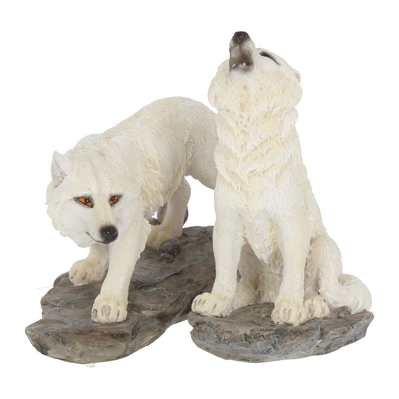 Before the Chase Set of 2 Wolfs 9.8cm
