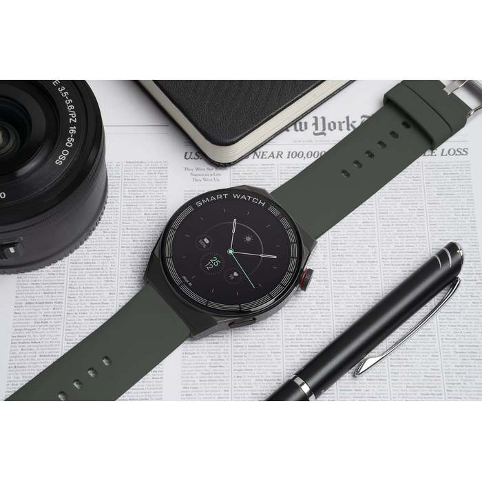 Abyx Fit - K2 - Montre connectée - Noire - flash vidéo