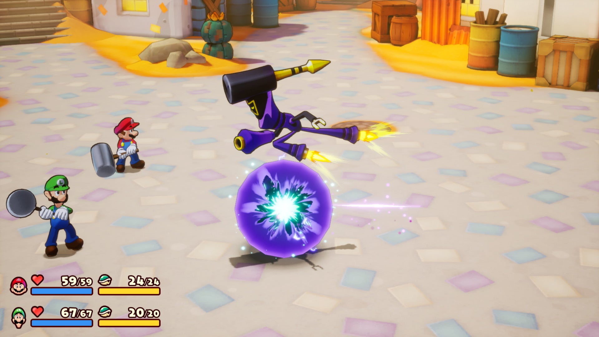 Mario & Luigi : L'épopée fraternelle - flash vidéo