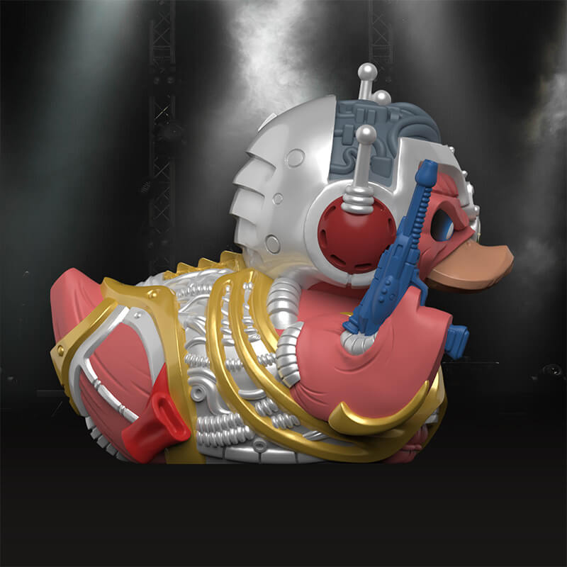TUBBZ Canard de bain - Iron Maiden - Cyborg Eddie (Première Édition) - flash vidéo