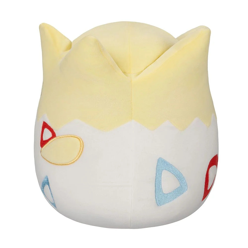 Pokémon - Squishmallow Vague 2 - Grande peluche Togepi 35cm - flash vidéo