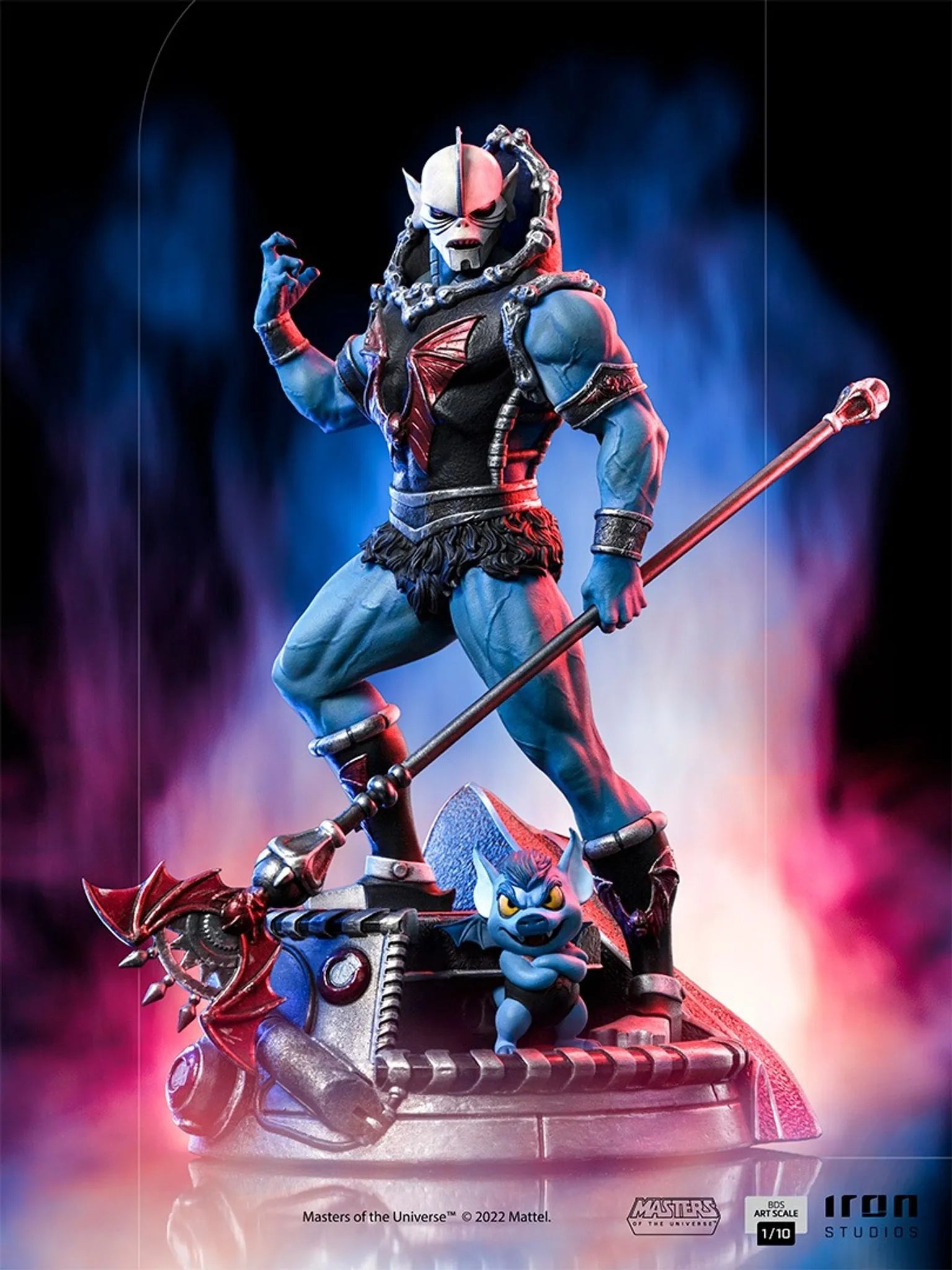 Iron Studios - BDS Arts Scale 1/10 - Masters of the Universe - Hordak & Imp Statue 25cm - flash vidéo