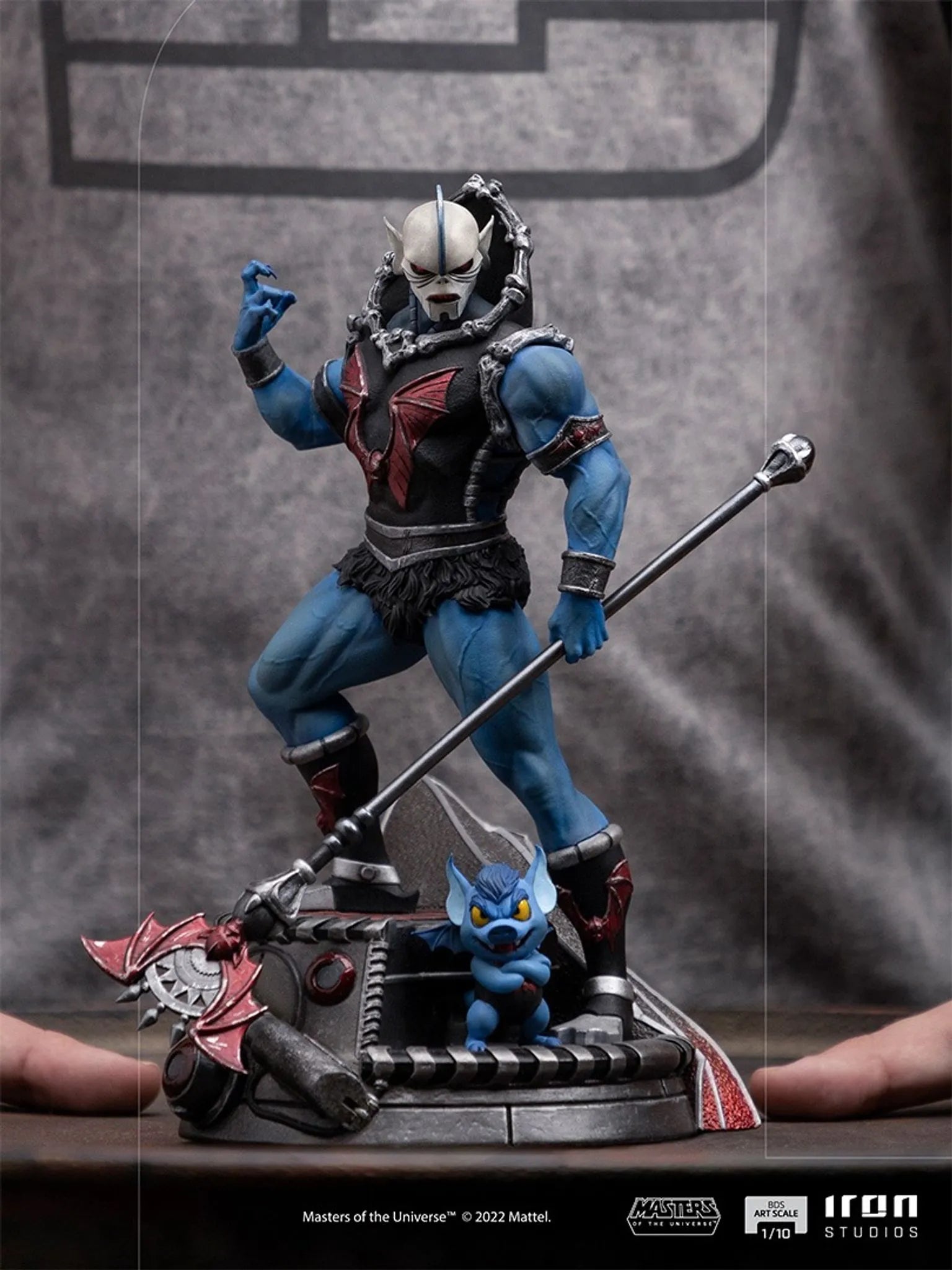 Iron Studios - BDS Arts Scale 1/10 - Masters of the Universe - Hordak & Imp Statue 25cm - flash vidéo