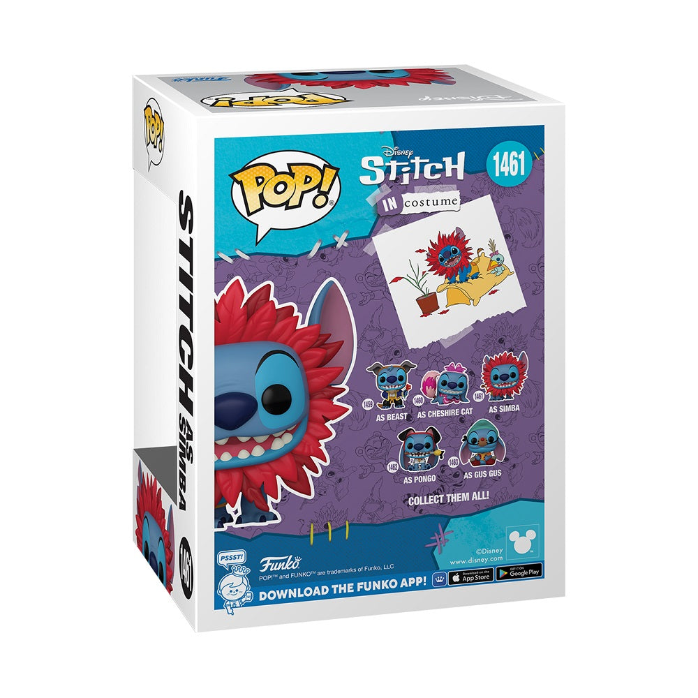 Funko Pop! & Tee: Stitch Costume - Simba - XL - flash vidéo