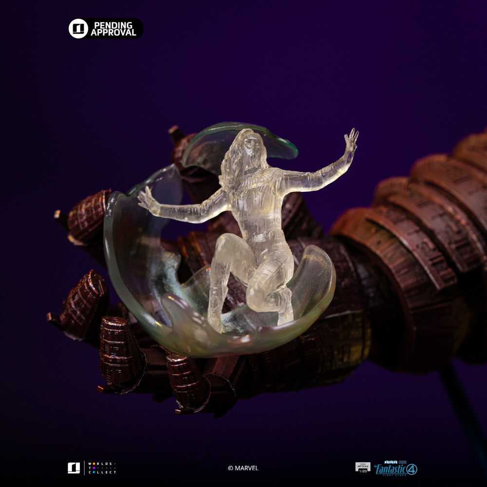 Iron Studios - Demi Art Scale 1/20 - Marvel - Les 4 Fantastiques : Premiers pas - Galactus Battle Diorama Statue 75cm