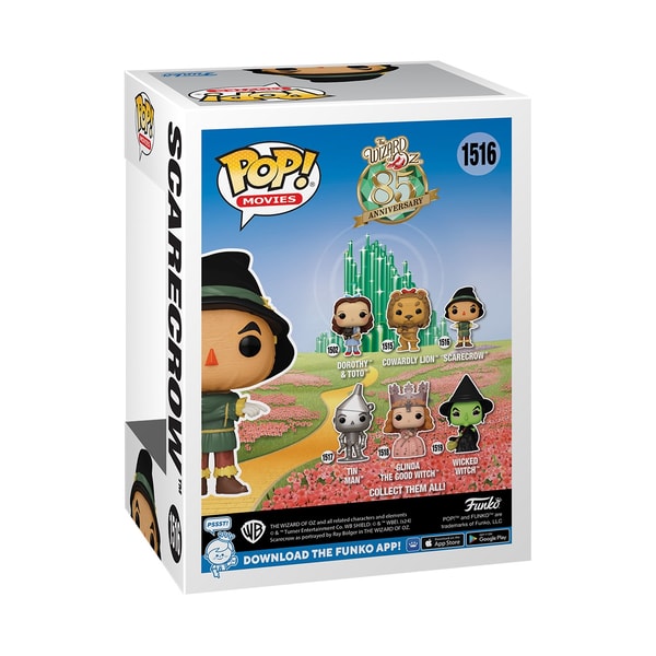 Funko Pop! Movies: The Wizard of Oz - The Scarecrow - flash vidéo