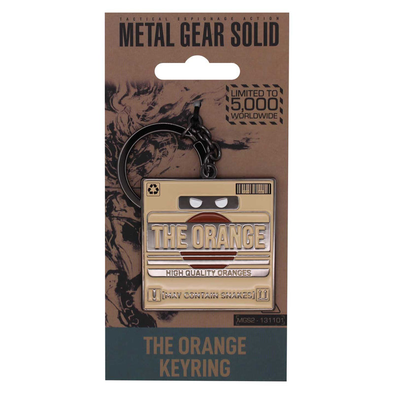 Metal Gear Solid 2 - Porte-clés "The Orange" Édition Limitée