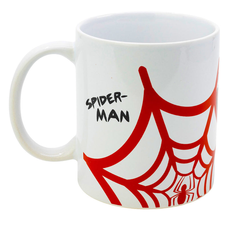 Stor - Spider-Man - Mug Céramique "Urban Web" en Boîte Cadeau 325ml