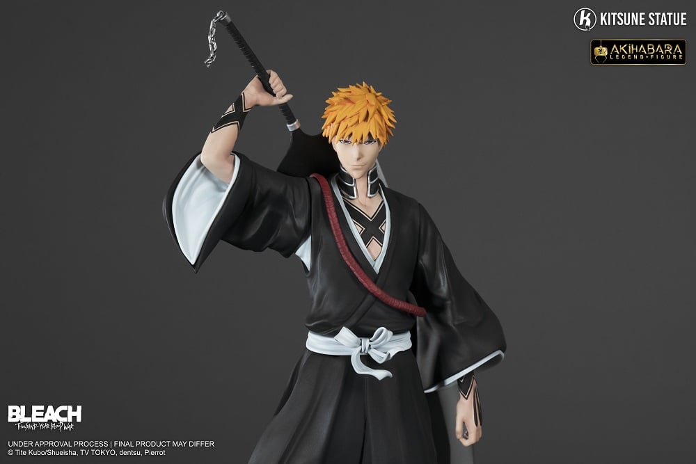 Legend Figure - Bleach : Thousand-Year Blood War - Ichigo Kurosaki 1/4 Statue 30cm - flash vidéo