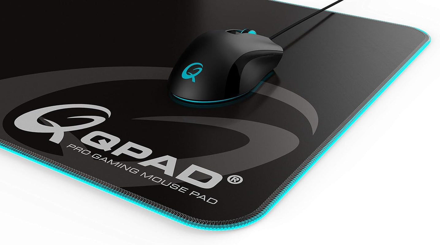QPAD - FLX900 - Tapis de souris de jeu RGB en tissu