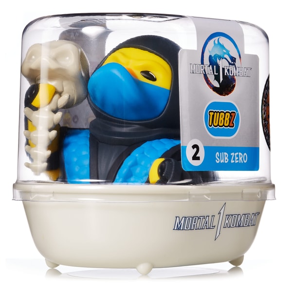 TUBBZ Canard de bain - Mortal Kombat - Sub-Zero (Première Édition) - flash vidéo