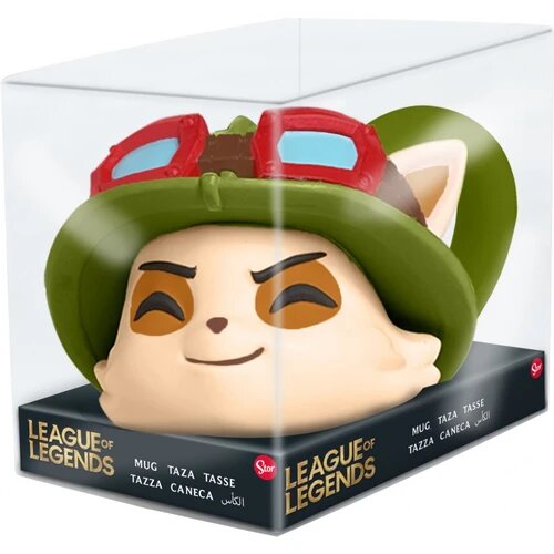 League of Legends - Tasse 3D en céramique Teemo - 475ml - flash vidéo
