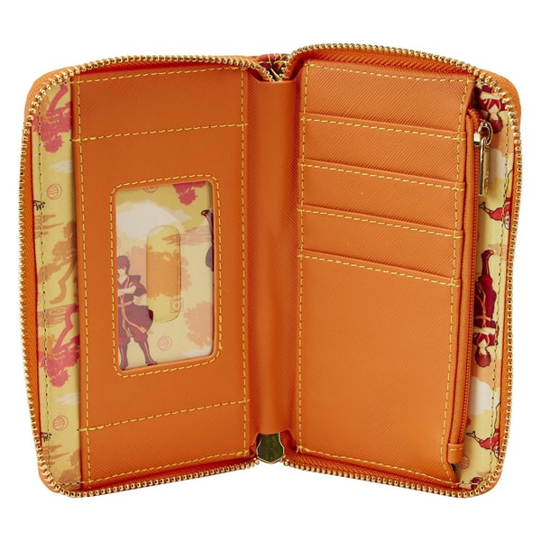 Loungefly: Nickelodeon Avatar the Last Airbender - The Fire Dance Zip Around Wallet - flash vidéo