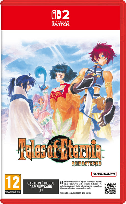Tales of Eternia Remastered - Game-key Card