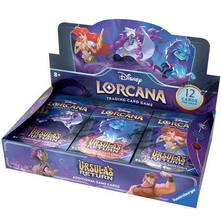 Disney Lorcana TCG: Ursula's Return - Booster Display (24 Booster) - flash vidéo