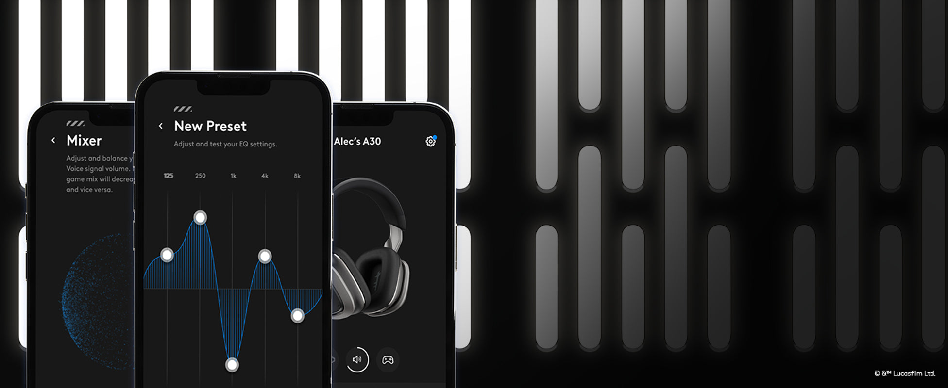 Astro - Casque de jeu sans fil Logitech G Astro A30 Star Wars: The Mandalorian Special Edition pour PC/Mac, PS5, Xbox Series X|S, Switch et Mobile