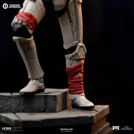 Iron Studios - Art Scale 1/10 - Star Wars : Ahsoka - Night Trooper Statue 21cm