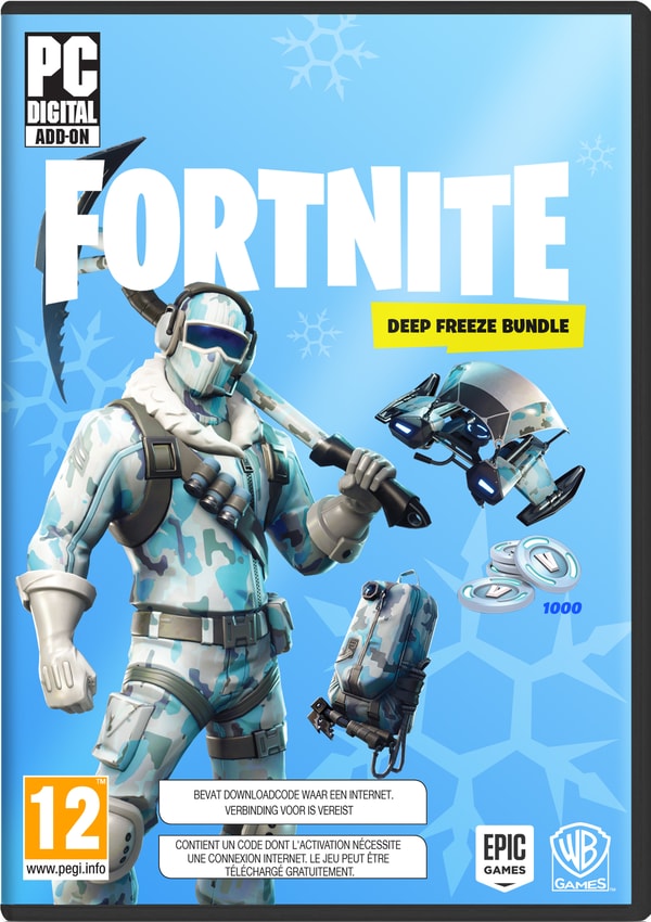 Fortnite - Deep Freeze Bundle (Code-in-a-box) - flash vidéo